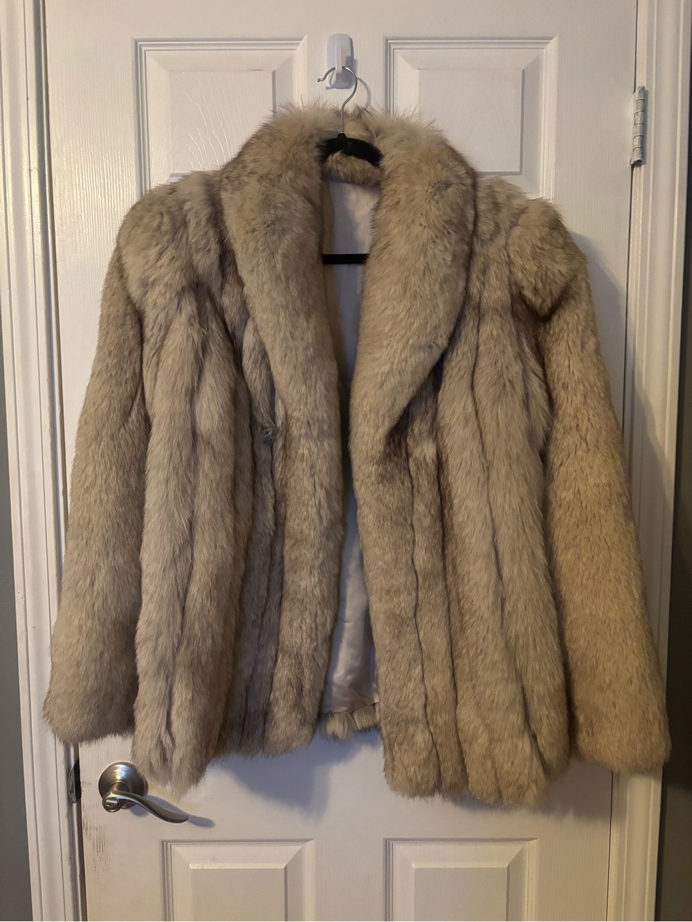 Saga Furs Women's Arctic Fox Coat
